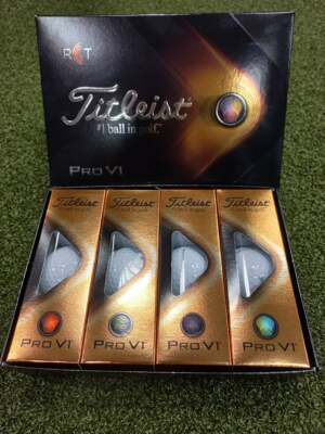Titleist ProV1 RCT Golf Limited Edition TRACKMAN RADAR CAPTURE TECHNOLOGY 2022