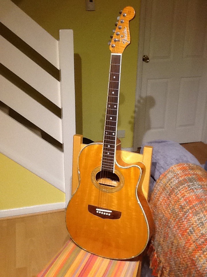 Fender Montara acoustic/ electric guitar in Fareham, Hampshire Gumtree
