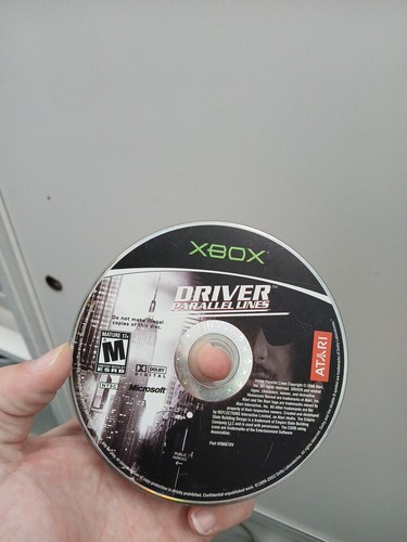 Driver: Parallel Lines (Microsoft Xbox, 2006) Game DISC ONLY
