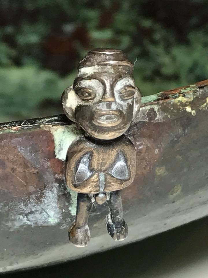 Hand Hammered African Benin Bronze Bowl