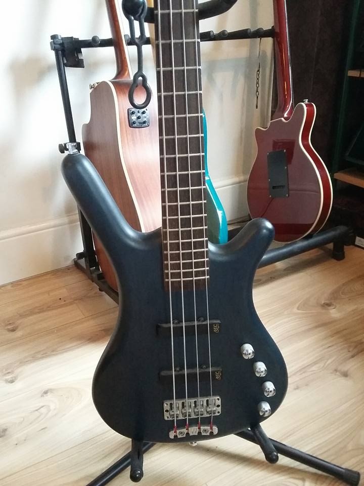 Bass Guitar Warwick Rock Bass Corvette 4 Blue in Southampton
