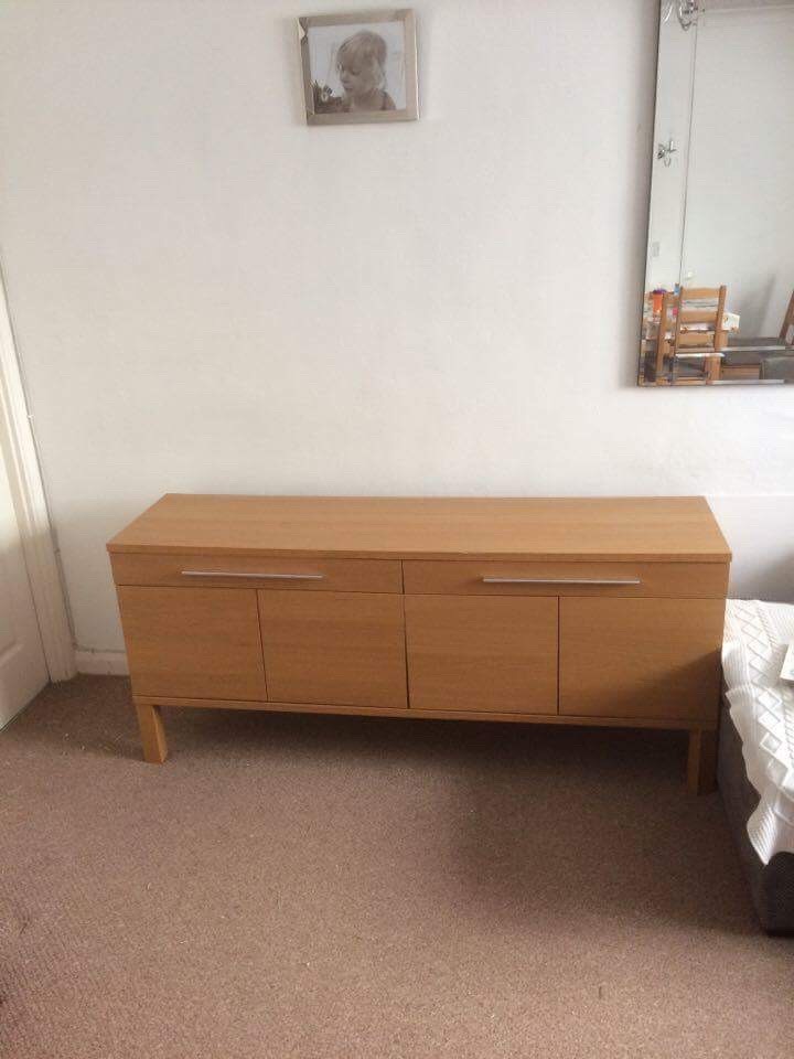 IKEA sideboard unit with cupboards. Draw cabinet / tv ...