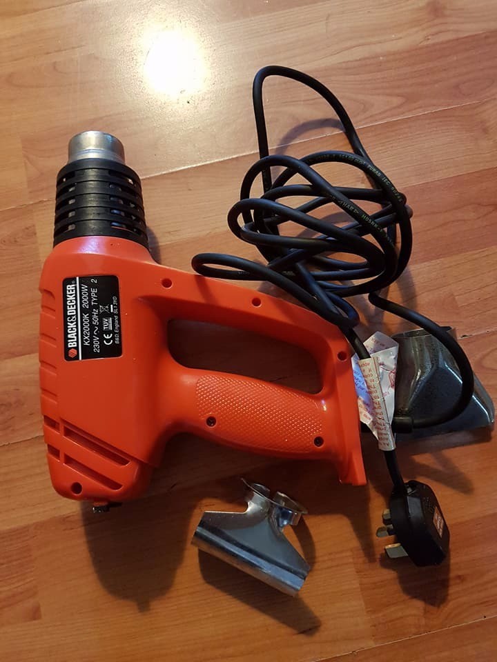 BLACK+DECKER KX2000K Heatgun Kit, 2000 W in Prestonpans, East Lothian Gumtree