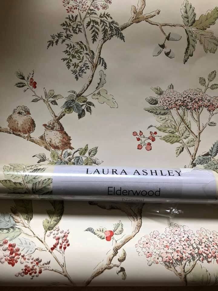 Laura Ashley Elderwood wallpaper 5 rolls in Bournemouth, Dorset Gumtree