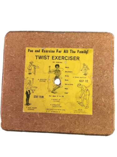 Twist Exerciser Vintage 1950s Home Exercise Equipment Midcentu...