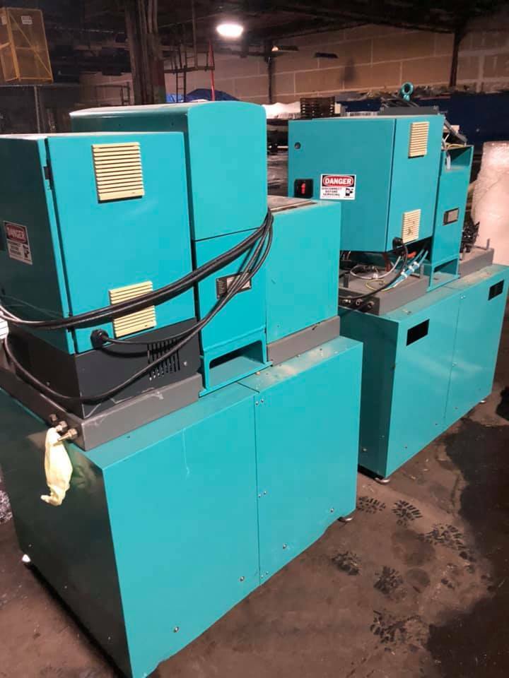 2 Mold Man 8000 Injection Mold Machines