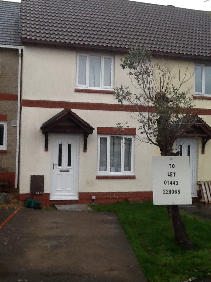 Two bedroom house for rent in Llys Teilo Llantwit Major in Llantwit