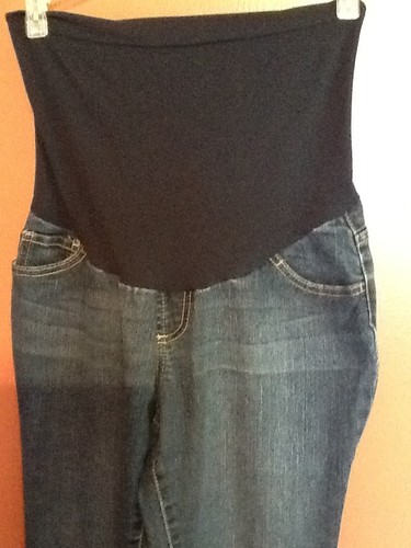 Indigo Blue Maternity Jeans Size Petite Small PS