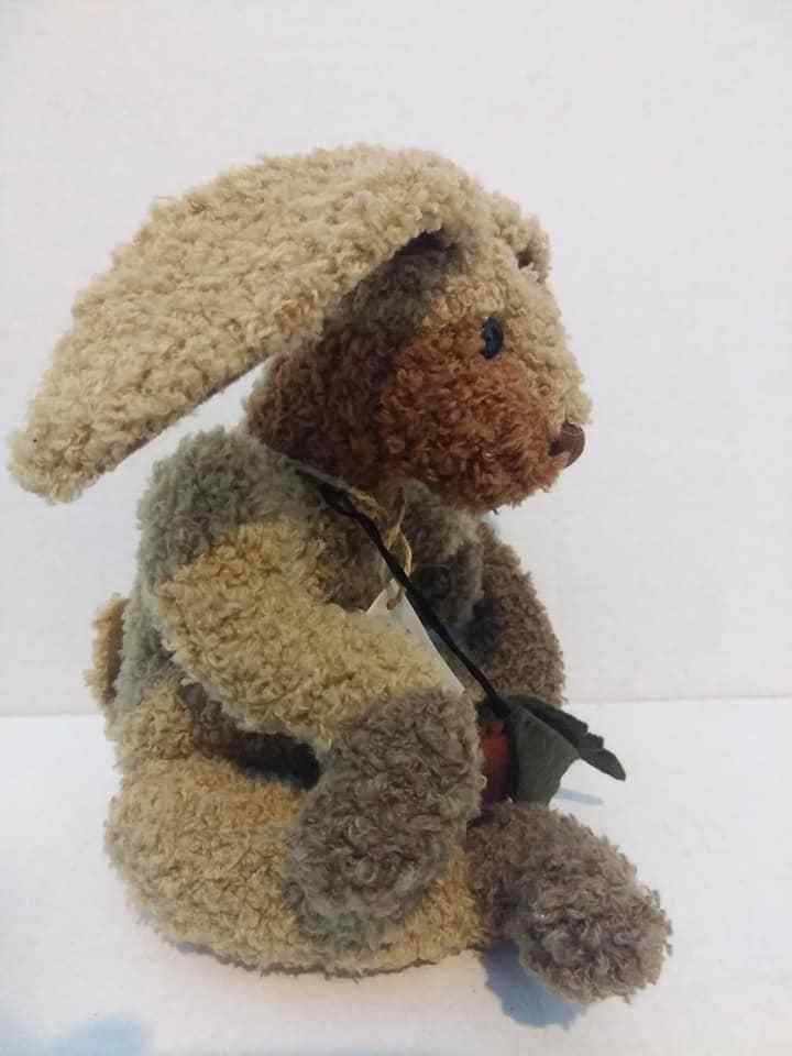 1998 Ganz Country Bunny Plush COTTONTAIL Rabbit Cottage Collectibles