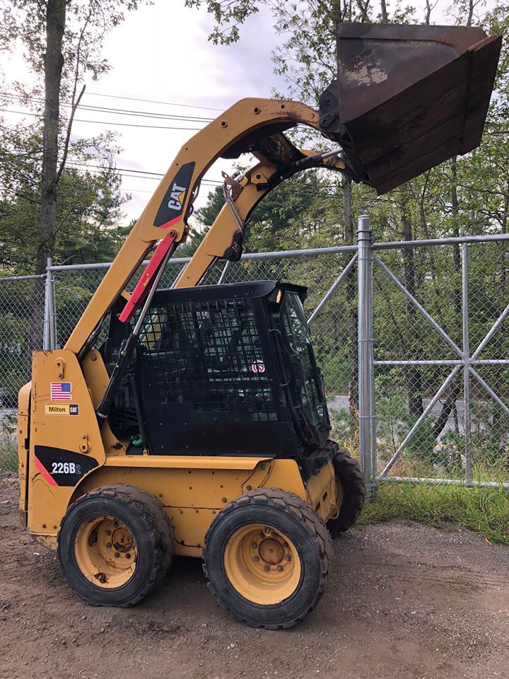 2008 Caterpillar CAT 226B2 Rubber Tire Skid Steer Turbo Diesel Enclosed W/ FORKS