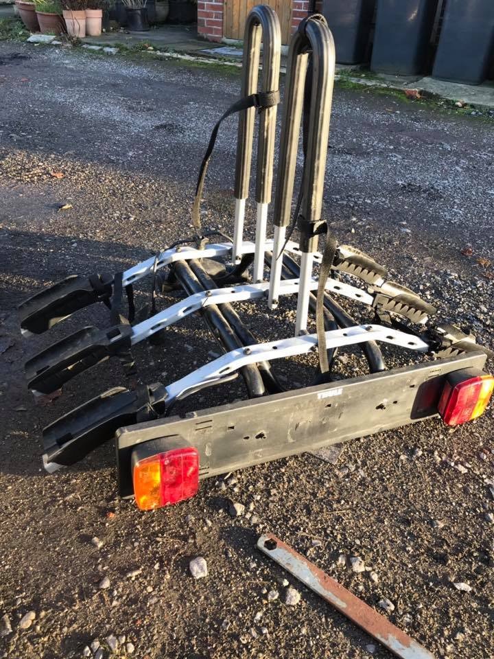 Thule tow ball mounted 3 bike carrier in Melksham, Wiltshire Gumtree
