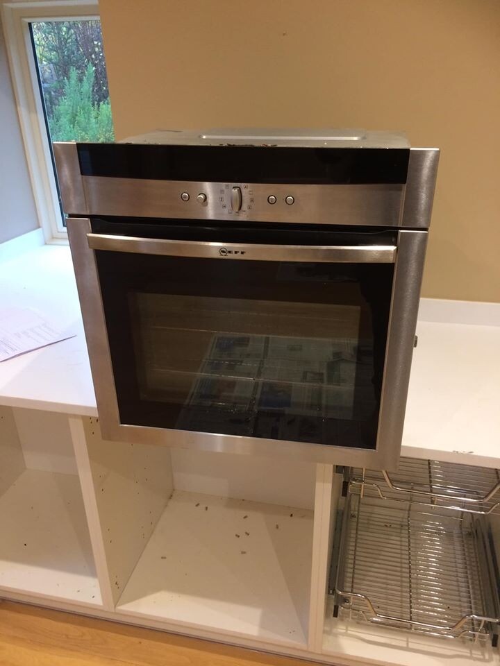 Neff Pyrolytic oven b15p42n0gb and Micro Combi Oven C57M70N0GB in