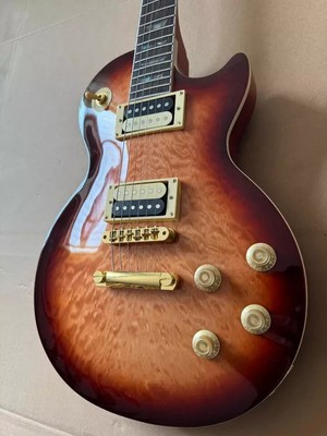 Hot Sale Standard Guitar Electric Guitar Abalone Tune-O-Matic Bridge Sunburst