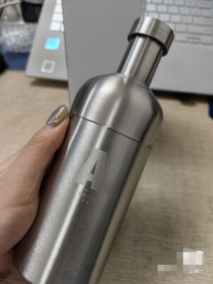 rare New 2024 China Version Absolut Vodka Stainless steel Shaker Bottle 300ml