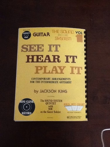 JACKSON KING GUITAR THE SOUND SYSTEM VOL 1 SEE IT HEAR IT PLAY IT