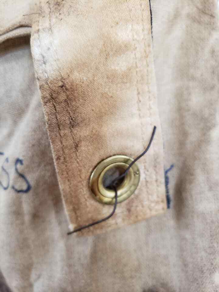 Primitive Handmade Grungy Dirty Pony Express Bag Americana