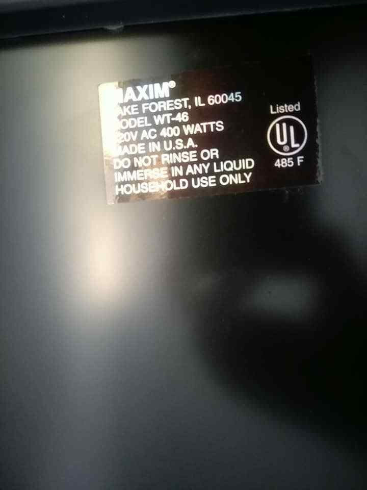 Salton MAXIM Electric Food Warming Tray with Hot Spot - RARE 21” Long WT46 Model