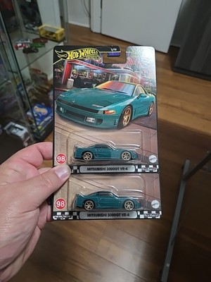 2024 Hot Wheels Mix V Premium Boulevard Mitsubishi 3000GT VR-4 Lot of 2