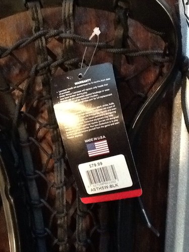 Under Armour Women's Assert Strung Lacrosse Head With Shaft