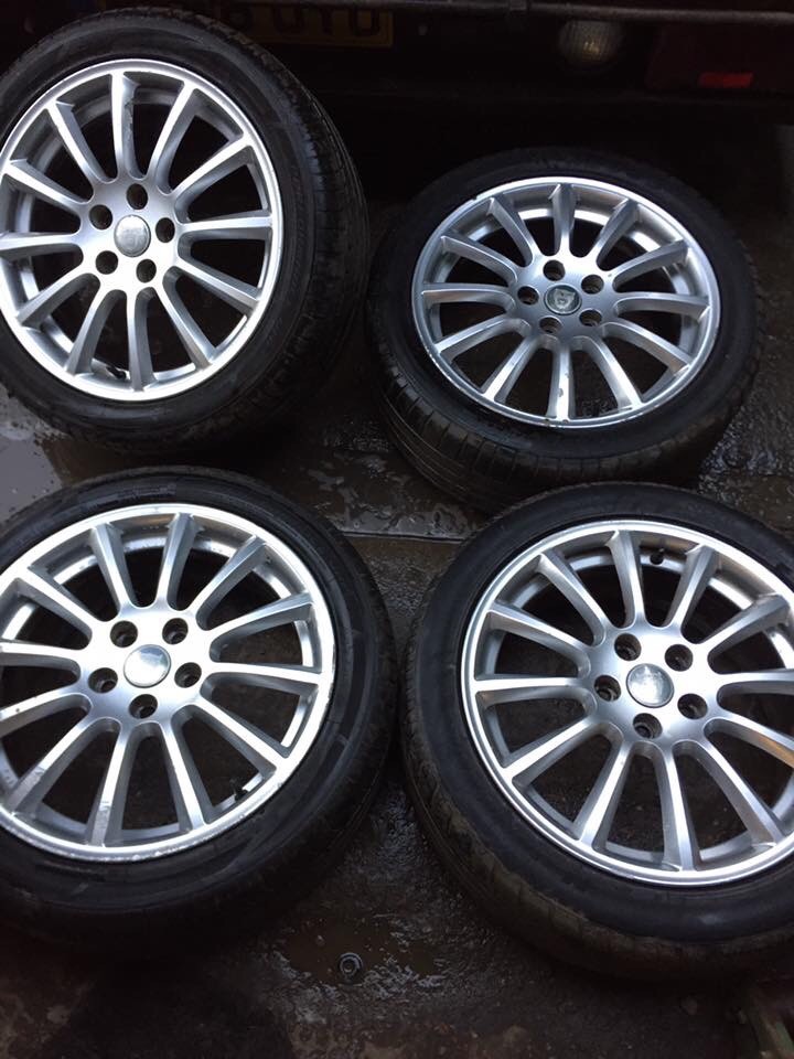 Genuine Jaguar Belize X Type Set of 4 Alloy wheels 17" in Southampton, Hampshire Gumtree