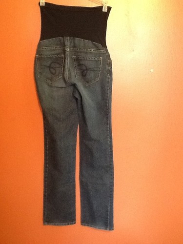 Indigo Blue Maternity Jeans Size Petite Small PS