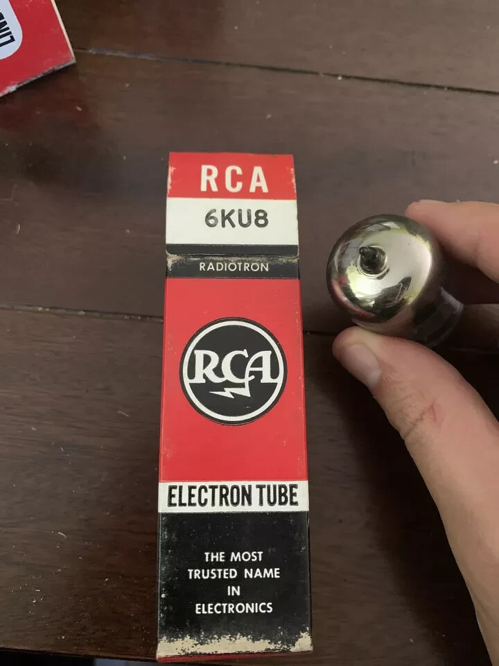 RCA 6KU8 Audio Electronic Vintage Radio TV Valve HAM Vacuum NOS Tubes