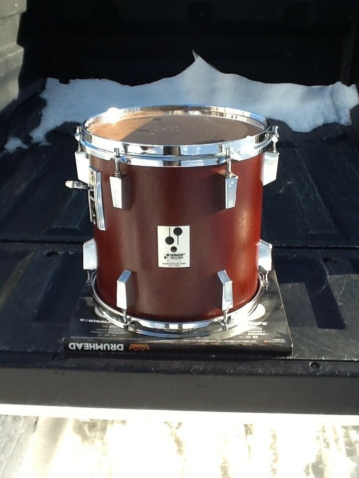 SONOR PHONIC PLUS 12 X 12 TOM,MAHOGONY FINISH