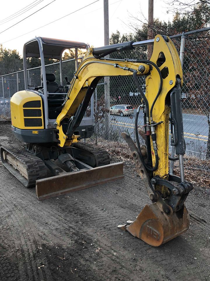 2014 WACKER NEUSON EZ28 MINI EXCAVATOR DIESEL HYDRAULIC THUMB
