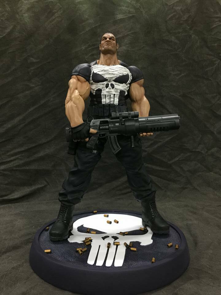 絵画 PUNISHER Custom Punisher Statue Sculpture Art / Nt XM SS Prime 1