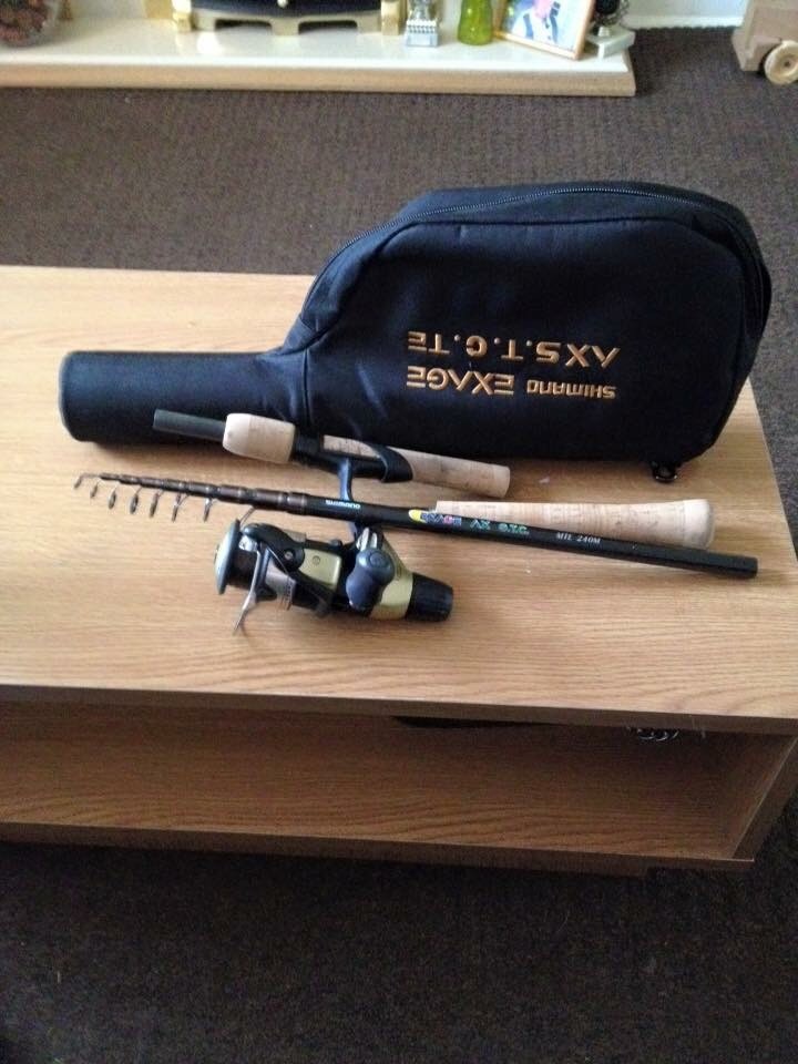 Shimano rod and reel in Inverkeithing, Fife Gumtree
