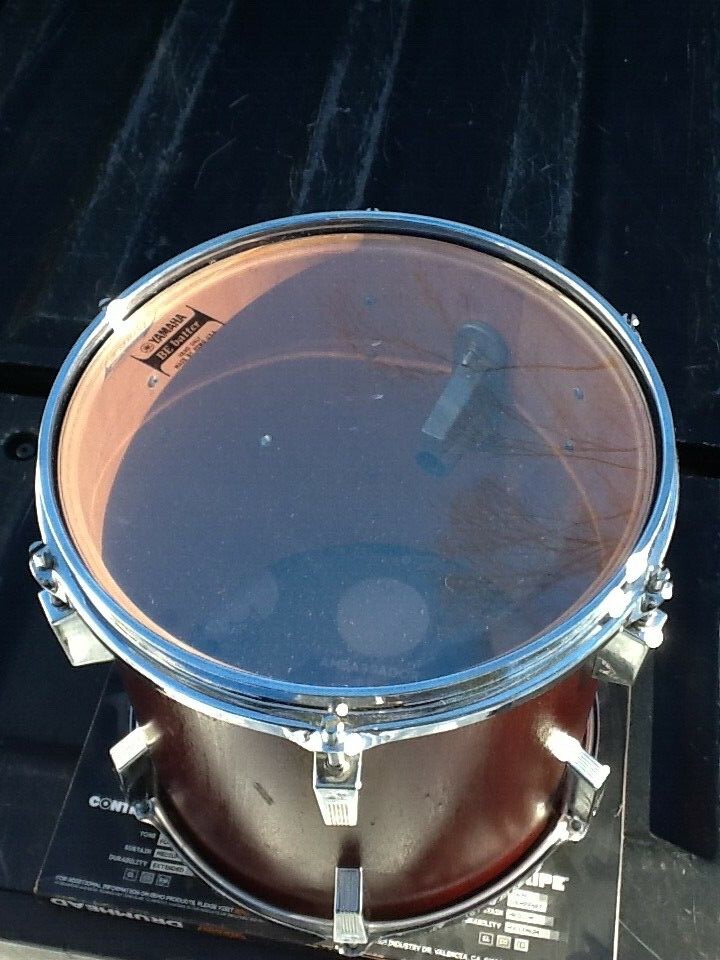 SONOR PHONIC PLUS 12 X 12 TOM,MAHOGONY FINISH