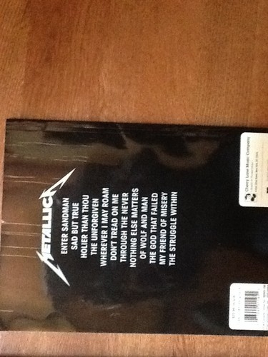 metallic harage inc. guitar song books music