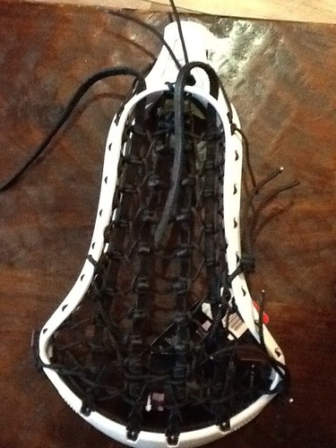 Under Armour Strung women's Glory Lacrosse Head With Elite Rail pocket