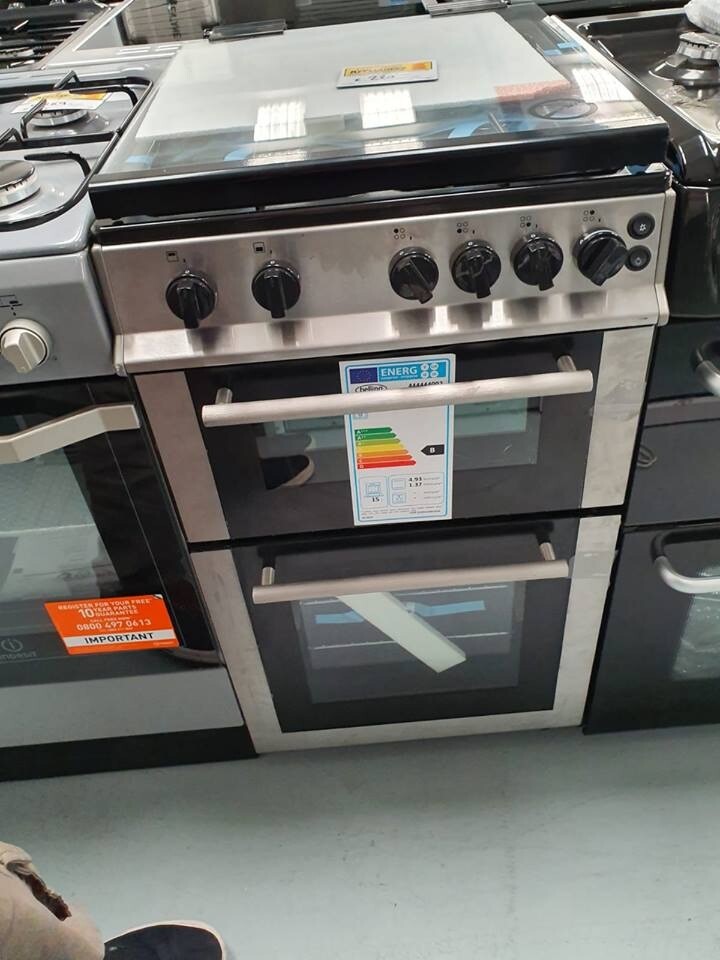 BELLING 50 cm Gas Cooker Stainless Steel Ex display (12 Months