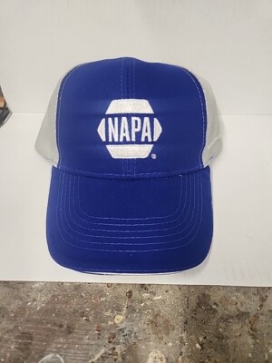 New NAPA Intrepid Fallen Heroes Fund Hat Cap Hat - Auto Parts - Blue & Silver