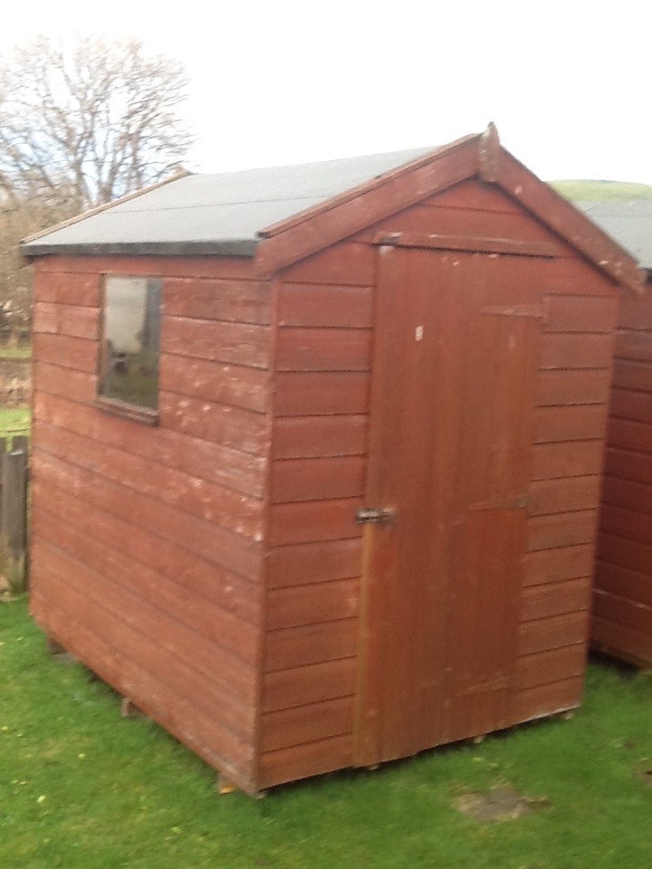 garden shed 7 x 5 wooden in aberlour, moray gumtree