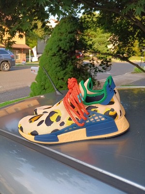 New w/o Box Men's Size 9.5 adidas Pharrell Williams x NMD Human Race Animal F/S