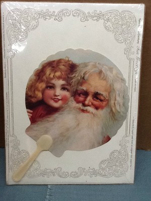 New! Turn-of-the-Century Fan Greetings THE OLD PRINT FACTORY 1901 Reproduction