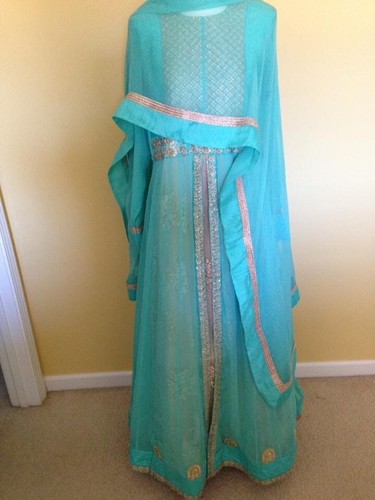 Indian Bollywood Floor Length Anarkali Gown Party Wear