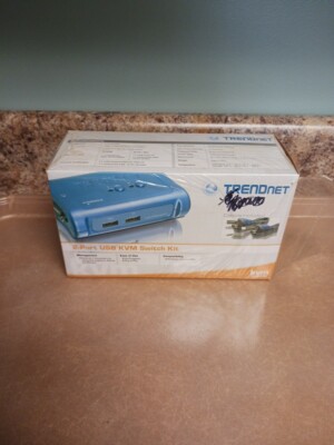 Trendnet TK-207K 2-port USB KVM Switch Kit with Audio Open Box