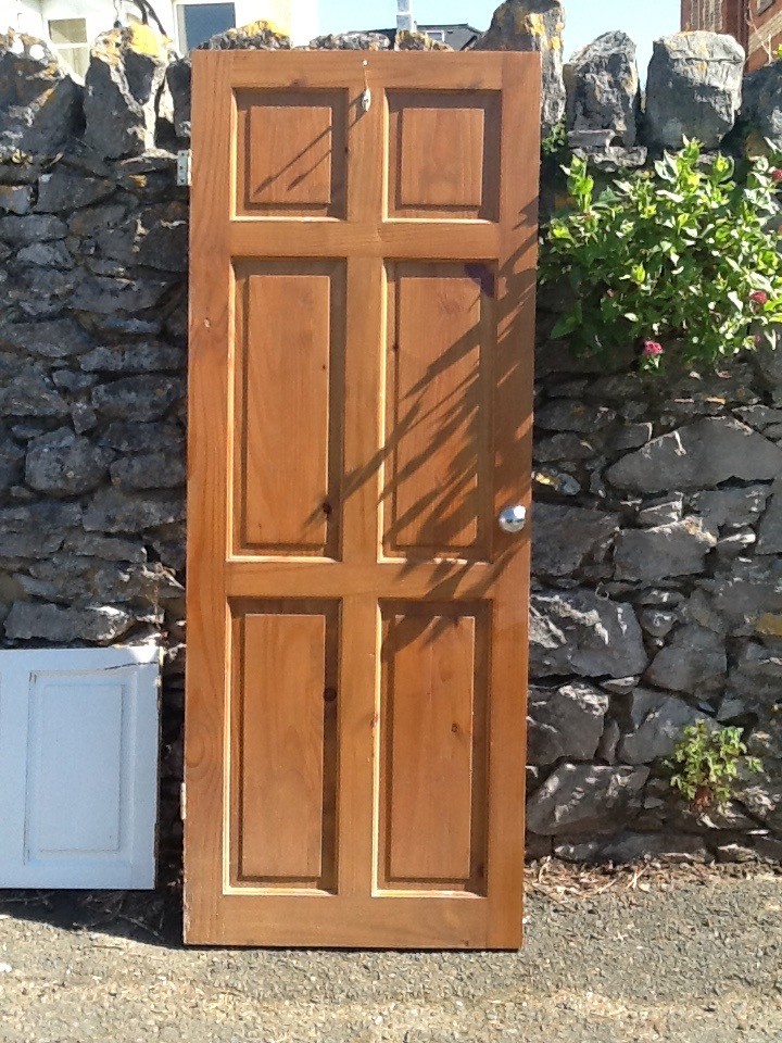 8 Solid pine doors.2 half glazed. in Newton Abbot, Devon Gumtree