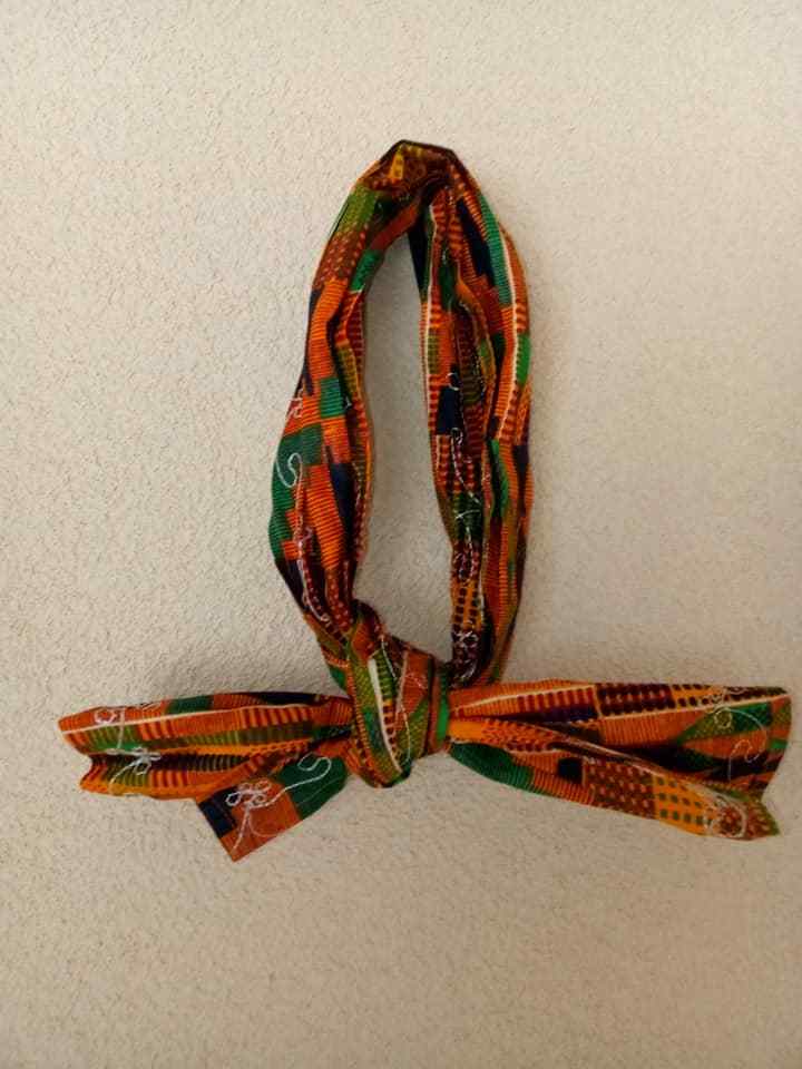 African Print Three Piece Set, Top / Shirt, Skirt And Head Wrap New!