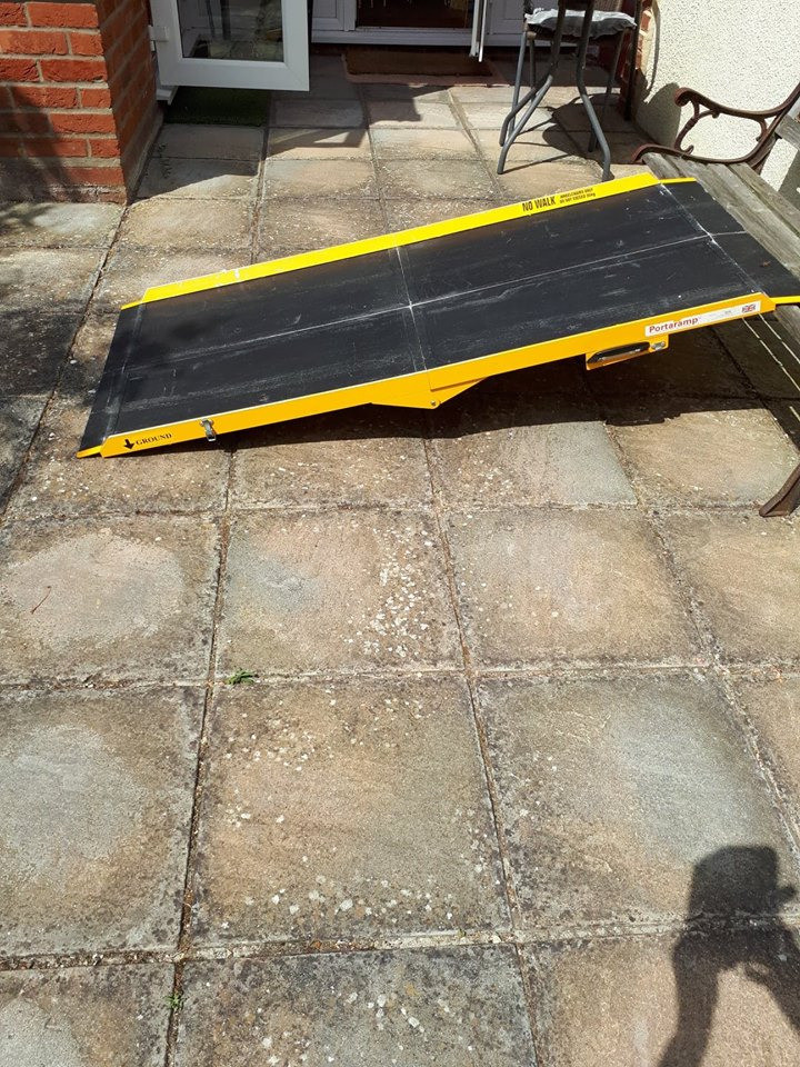 folding mobility scooter / wheelchair vehicle ramp in Ipswich