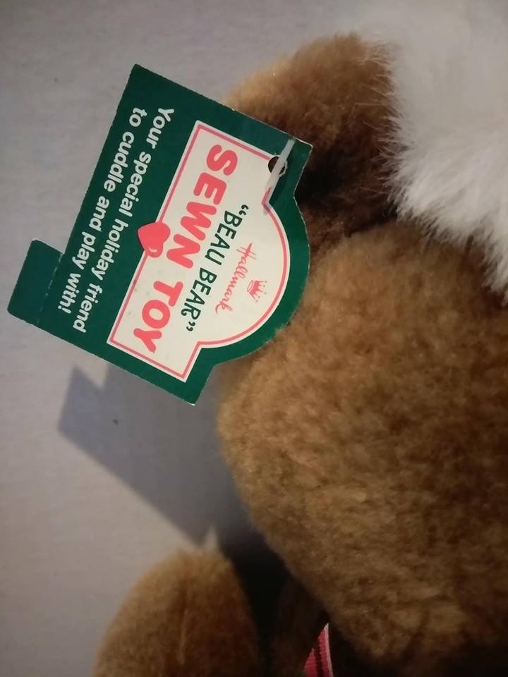 Hallmark Beau Bear Teddy Plush 15