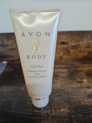 Avon Body Self Taut Cellulite Control Gel 6.7 Oz 1998 