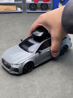 1:24 Diecast Vehicle for Audi RS6 Avant Model Car Toy Kids