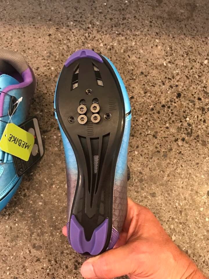 MEBIKE Womens Cycling Bike Shoes Women size 6.