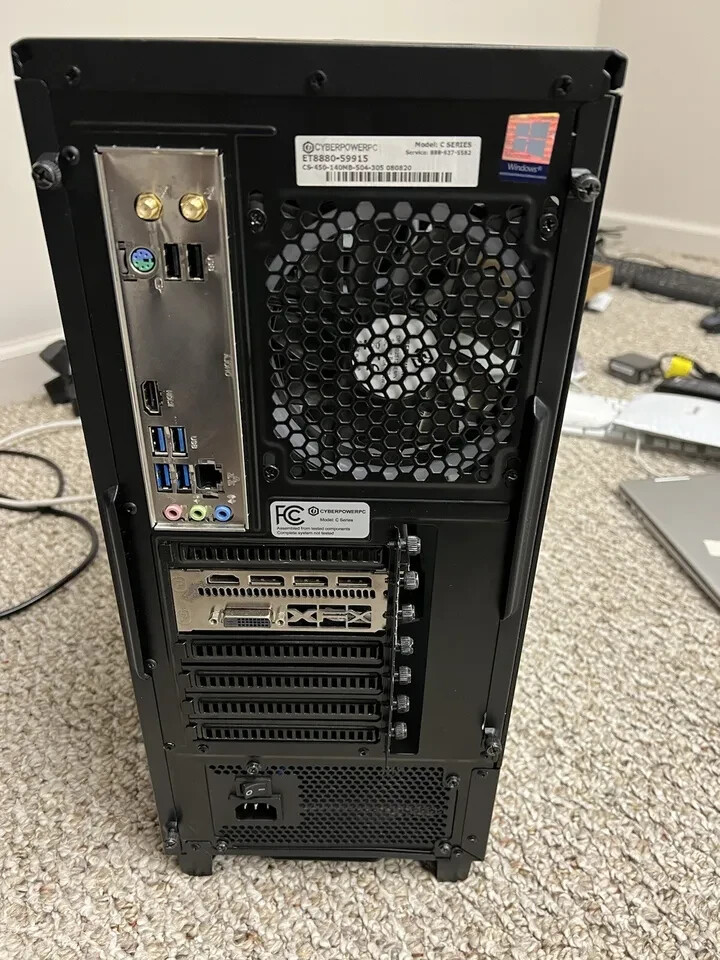 CyberPower PC C-Series ET8880 AMD RYZEN 3 Gaming Desktop