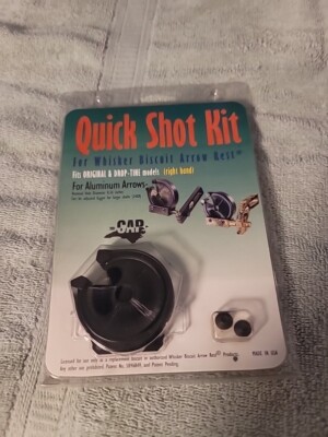 Carolina Archery Products Wisker Biscuit Quick Shot Kit. Right Hand. Made In USA
