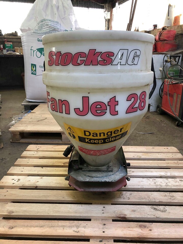 Stocks AG Fan Jet 28 Slug Pelleter / Fertiliser spreader in Clacton